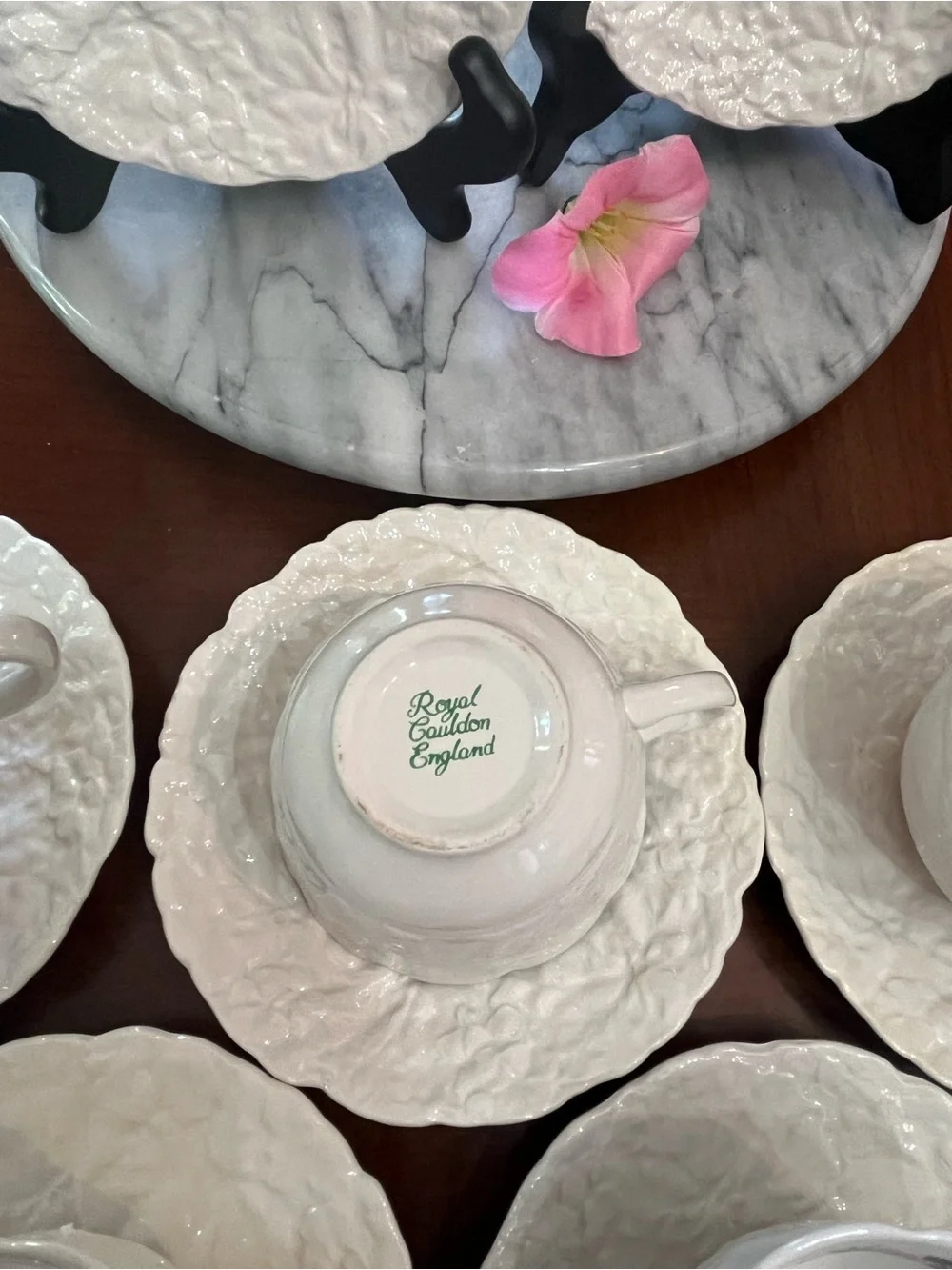Royal Cauldon Bristol Ironstone Woodstock vtg royal